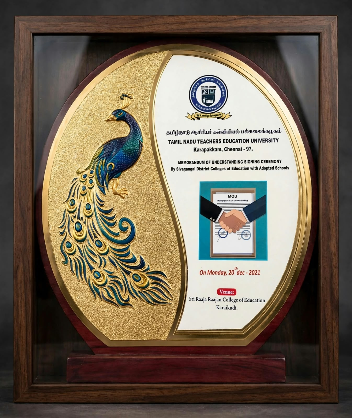 MOU Signing Ceremony — TNTEU 2021