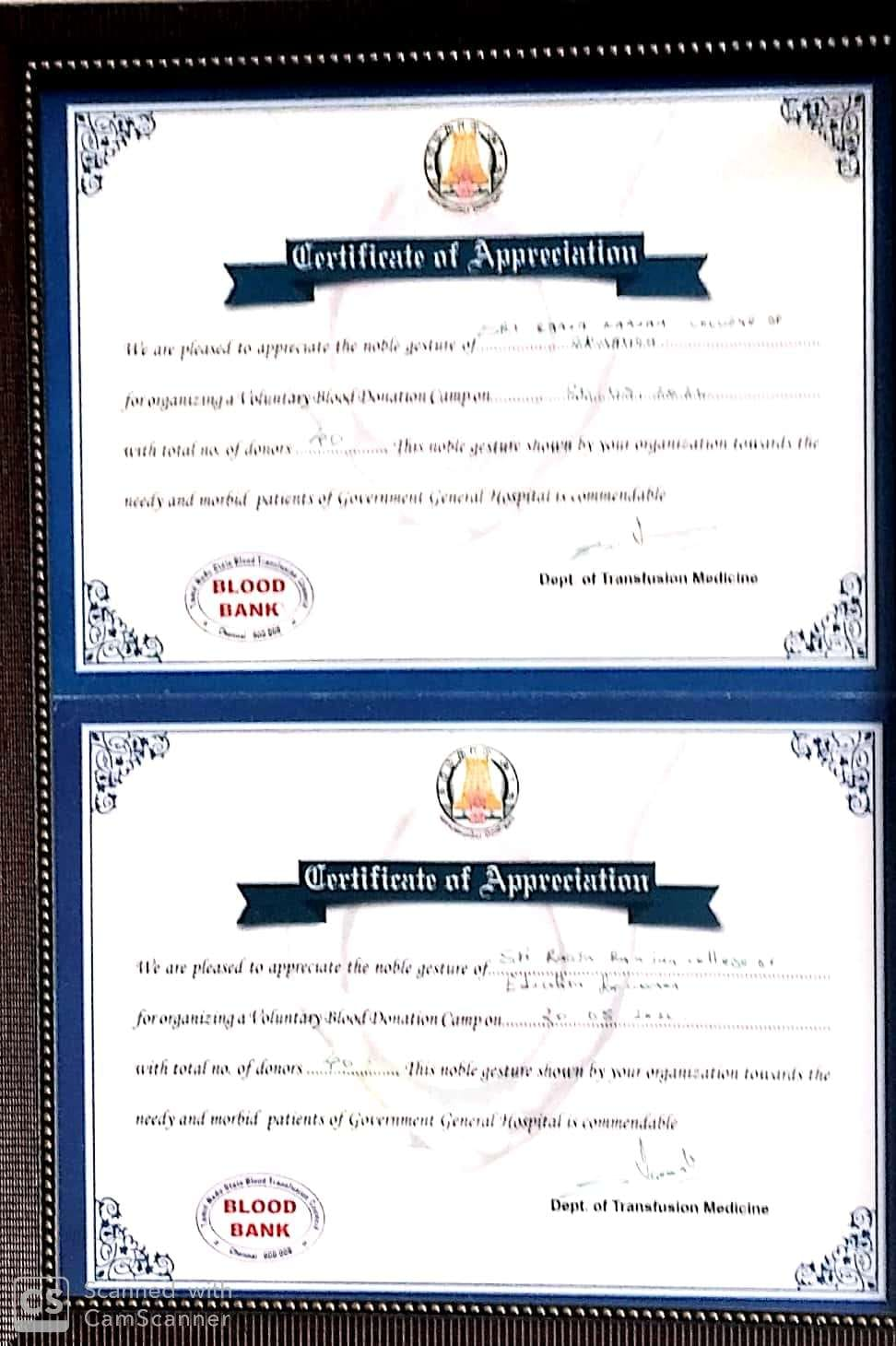 Blood Donation Camp — Government Medical College (40 donors)