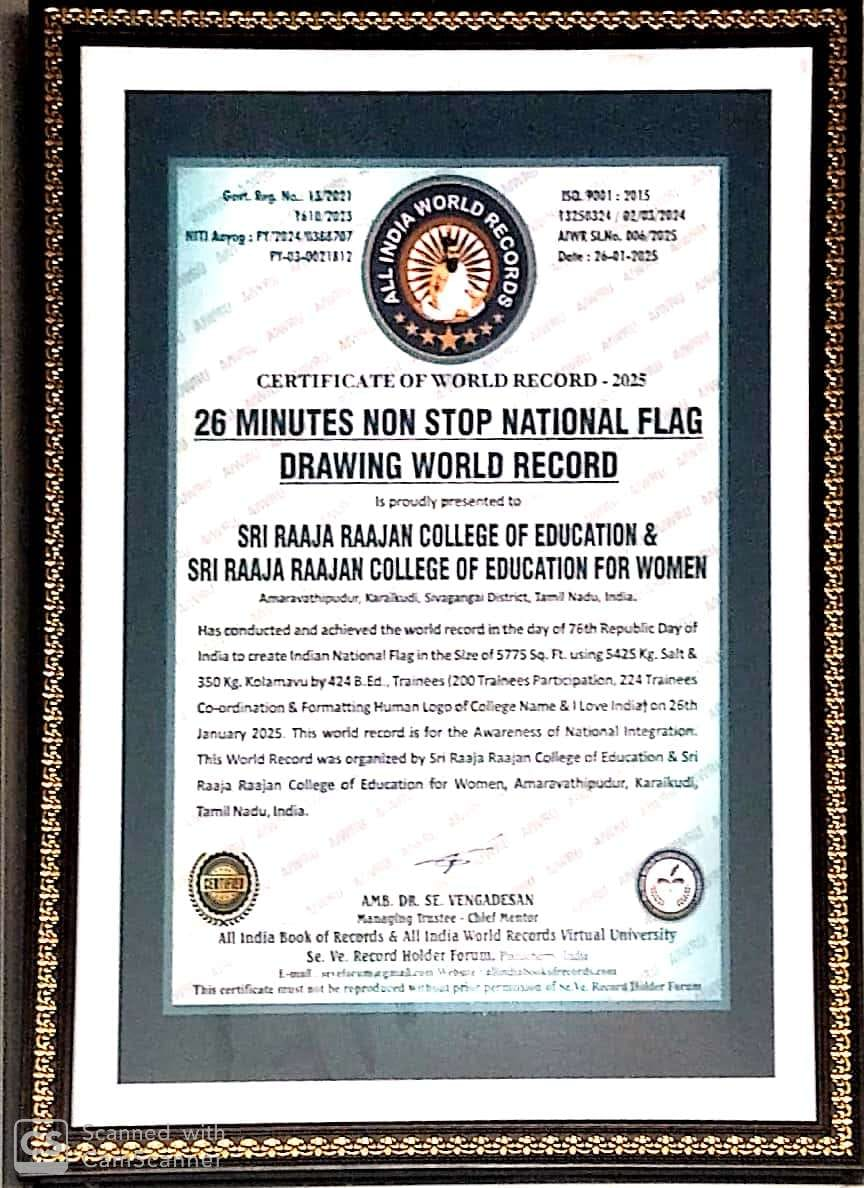 26 Minutes Non-Stop National Flag — World Record 2025
