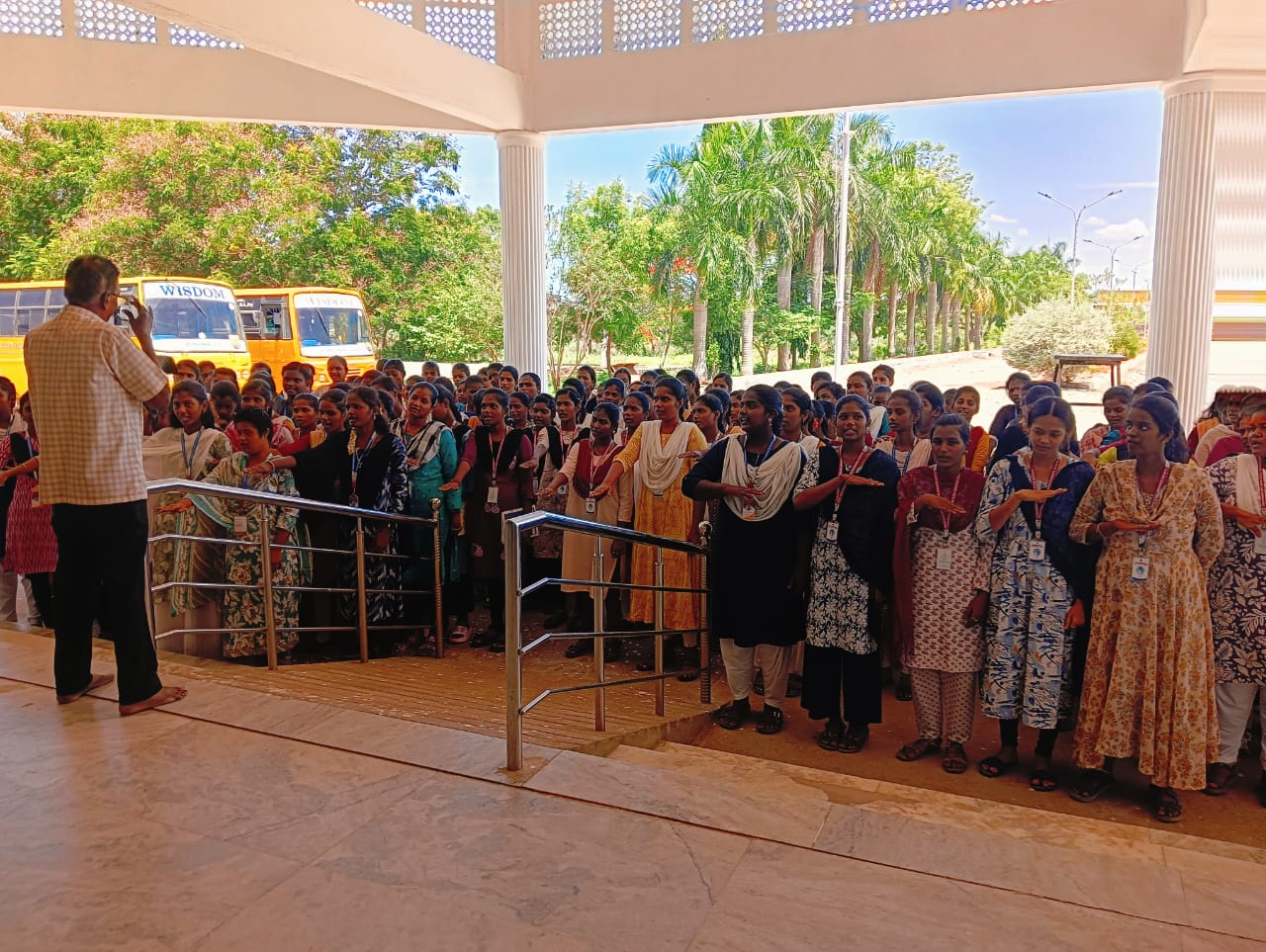 Students at Wisdom Women’s College